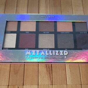 Profusion Cosmetics Metallized Eyeshadow Palette - Bold Metallics